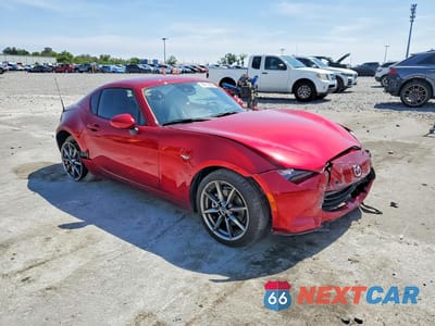 Czwarte zdjęcie samochodu z boku: 2023 MAZDA MX-5 MIATA GRAND TOURING VIN:JM1NDAM71P0550941 - miniatura