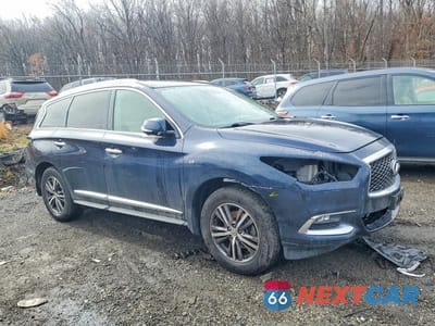 Czwarte zdjęcie samochodu z boku: 2018 INFINITI QX60 BASE VIN:5N1DL0MM3JC511610 - miniatura