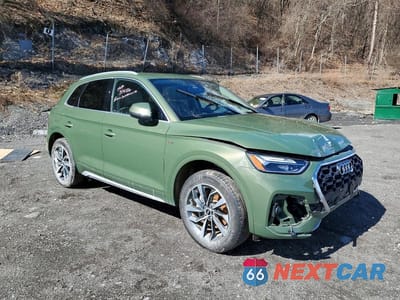Czwarte zdjęcie samochodu z boku: 2022 AUDI Q5 PREMIUM 45 VIN:WA1GABFY4N2029902 - miniatura