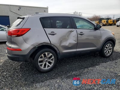 Trzecie zdjęcie samochodu z tyłu: 2014 KIA SPORTAGE LX VIN:KNDPBCAC0E7587219 - miniatura