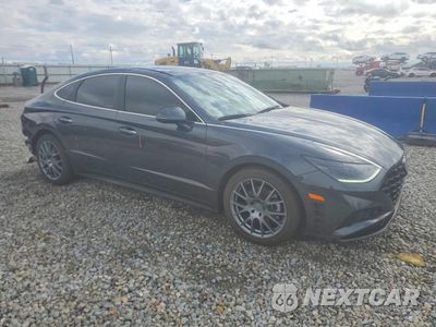 Czwarte zdjęcie samochodu z boku: 2020 HYUNDAI SONATA LIMITED VIN:5NPEH4J21LH008265 - miniatura