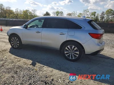 Drugie zdjęcie samochodu z przodu: 2015 ACURA MDX TECHNOLOGY VIN:5FRYD3H46FB014753 - miniatura