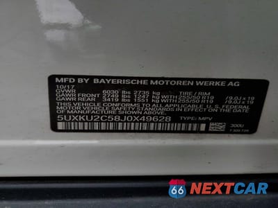 Zdjęcie 13 z 13 samochodu: 2018 BMW X6 XDRIVE35I VIN:5UXKU2C58J0X49628 - miniatura