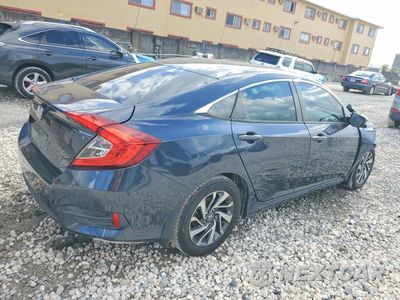 Trzecie zdjęcie samochodu z tyłu: 2016 HONDA CIVIC EX VIN:19XFC2F75GE046832 - miniatura