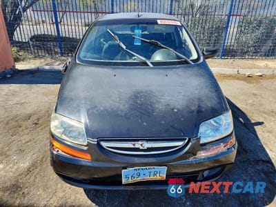 Piąte zdjęcie samochodu w środku: 2006 CHEVROLET AVEO BASE VIN:KL1TD56696B653957 - miniatura