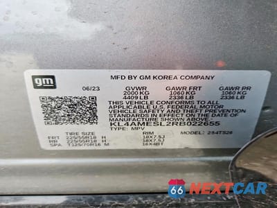 Zdjęcie 13 z 13 samochodu: 2024 BUICK ENCORE GX SPORT TOURING VIN:KL4AMESL2RB022655 - miniatura