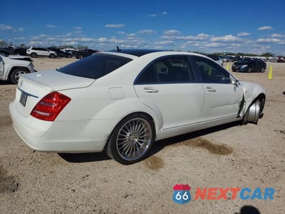Trzecie zdjęcie samochodu z tyłu: 2007 MERCEDES-BENZ S 550 VIN:WDDNG71X37A064484 - miniatura