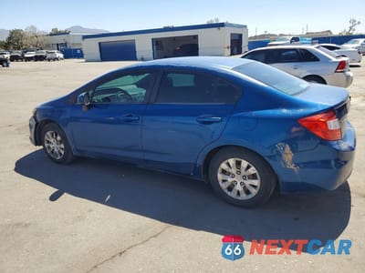 Drugie zdjęcie samochodu z przodu: 2012 HONDA CIVIC LX VIN:2HGFB2F52CH507261 - miniatura