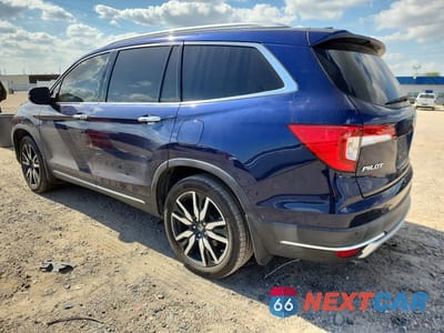 Drugie zdjęcie samochodu z przodu: 2022 HONDA PILOT TOURING VIN:5FNYF5H65NB002911 - miniatura
