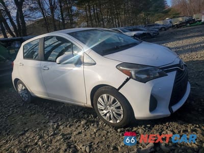Czwarte zdjęcie samochodu z boku: 2015 TOYOTA YARIS 5-DOOR L VIN:VNKKTUD35FA036482 - miniatura