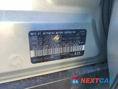 Zdjęcie 13 z 13 samochodu: 2022 MITSUBISHI OUTLANDER ES VIN:JA4J4TA87NZ033220 - miniatura