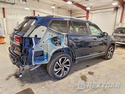 Trzecie zdjęcie samochodu z tyłu: 2022 VOLKSWAGEN ATLAS SEL VIN:1V2BP2CA4NC513826 - miniatura
