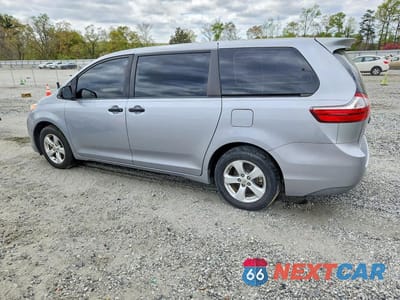 Drugie zdjęcie samochodu z przodu: 2017 TOYOTA SIENNA L 7-PASSENGER VIN:5TDZZ3DC6HS798550 - miniatura