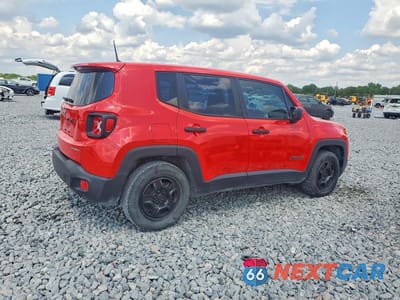 Trzecie zdjęcie samochodu z tyłu: 2017 JEEP RENEGADE SPORT VIN:ZACCJAAHXHPF30468 - miniatura
