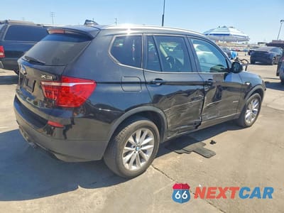 Trzecie zdjęcie samochodu z tyłu: 2014 BMW X3 XDRIVE28I VIN:5UXWX9C52E0D17966 - miniatura