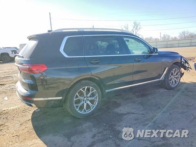 Trzecie zdjęcie samochodu z tyłu: 2020 BMW X7 XDRIVE40I VIN:5UXCW2C00L9B66376 - miniatura