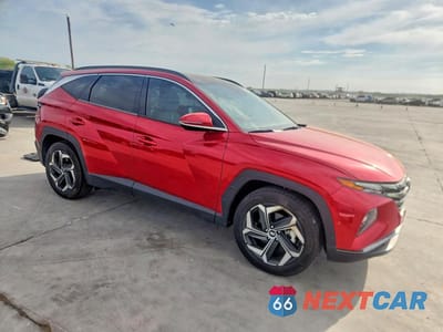 Czwarte zdjęcie samochodu z boku: 2022 HYUNDAI TUCSON LIMITED VIN:5NMJE3AE5NH117758 - miniatura