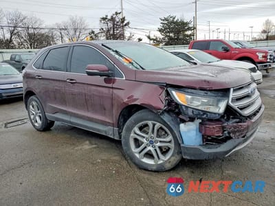 Czwarte zdjęcie samochodu z boku: 2018 FORD EDGE TITANIUM VIN:2FMPK4K98JBB32012 - miniatura