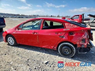 Drugie zdjęcie samochodu z przodu: 2020 TOYOTA PRIUS LE VIN:JTDKARFU6L3105049 - miniatura