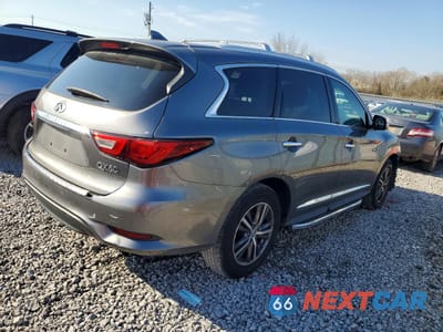 Trzecie zdjęcie samochodu z tyłu: 2017 INFI QX60 VIN:5N1DL0MN9HC546333 - miniatura