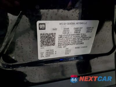 Zdjęcie 13 z 14 samochodu: 2023 CADILLAC XT4 PREMIUM LUXURY VIN:1GYFZDR42PF101961 - miniatura