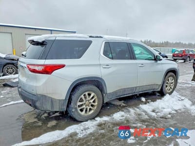 Trzecie zdjęcie samochodu z tyłu: 2019 CHEVROLET TRAVERSE LT VIN:1GNEVGKW3KJ222876 - miniatura