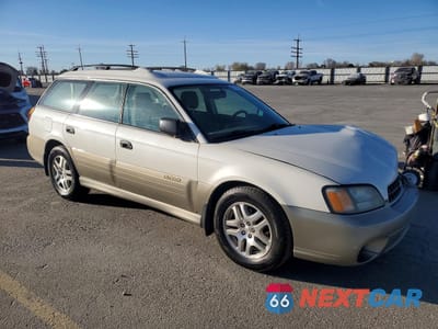 Czwarte zdjęcie samochodu z boku: 2003 SUBARU LEGACY OUTBACK AWP VIN:4S3BH675337600402 - miniatura
