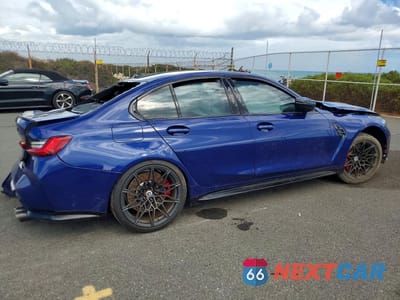 Trzecie zdjęcie samochodu z tyłu: 2023 BMW M3 COMPETITION VIN:WBS43AY05PFN41807 - miniatura