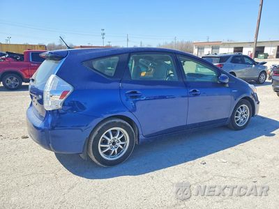 Trzecie zdjęcie samochodu z tyłu: 2012 TOYOTA PRIUS V THREE VIN:JTDZN3EU4C3138780 - miniatura