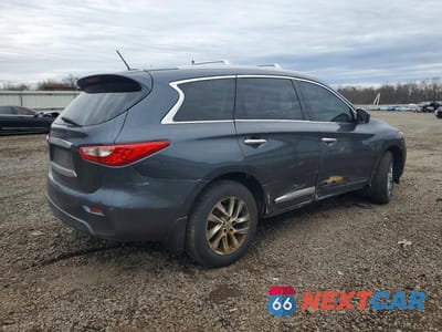 Trzecie zdjęcie samochodu z tyłu: 2014 INFINITI QX60 BASE VIN:5N1AL0MM0EC522069 - miniatura