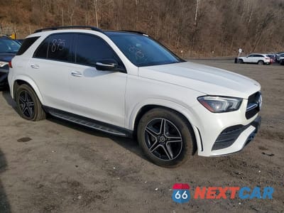 Czwarte zdjęcie samochodu z boku: 2022 MERCEDES-BENZ GLE 350 4MATIC VIN:4JGFB4KB2NA628374 - miniatura
