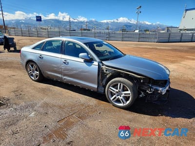 Czwarte zdjęcie samochodu z boku: 2014 AUDI A6 PREMIUM PLUS VIN:WAUFGAFC1EN091946 - miniatura