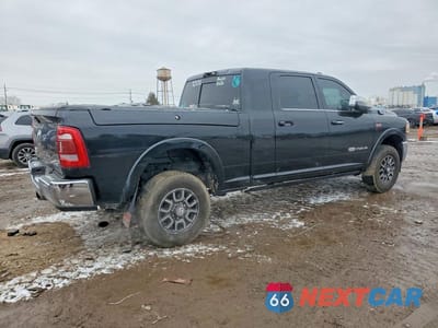 Trzecie zdjęcie samochodu z tyłu: 2021 RAM 2500 LONGHORN VIN:3C6UR5PJ9MG650733 - miniatura