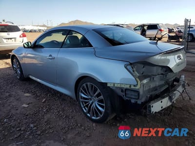 Drugie zdjęcie samochodu z przodu: 2015 INFINITI Q60 CONVERTIBLE BASE VIN:JN1CV6FE6FM811200 - miniatura