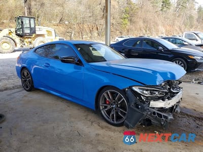 Czwarte zdjęcie samochodu z boku: 2021 BMW M440XI VIN:WBA13AR05MCG55313 - miniatura