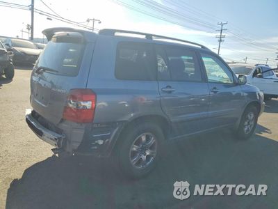 Trzecie zdjęcie samochodu z tyłu: 2007 TOYOTA HIGHLANDER BASE VIN:JTEDP21A670148241 - miniatura