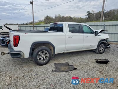 Trzecie zdjęcie samochodu z tyłu: 2024 GMC SIERRA K1500 SLT VIN:3GTUUDED4RG189902 - miniatura