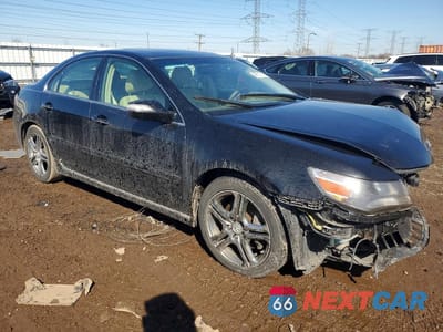 Czwarte zdjęcie samochodu z boku: 2010 ACURA RL VIN:JH4KB2F64AC001189 - miniatura