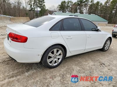 Trzecie zdjęcie samochodu z tyłu: 2010 AUDI A4 PREMIUM VIN:WAUBFAFL2AN019827 - miniatura