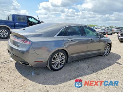 Trzecie zdjęcie samochodu z tyłu: 2014 LINCOLN MKZ VIN:3LN6L2GK0ER812664 - miniatura