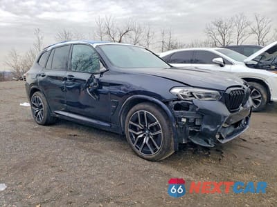 Czwarte zdjęcie samochodu z boku: 2023 BMW X3 M VIN:5YM13EC02P9R88125 - miniatura