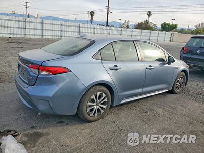 Trzecie zdjęcie samochodu z tyłu: 2021 TOYOTA COROLLA HYBRID LE VIN:JTDEAMDE5MJ002133 - miniatura