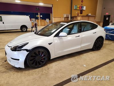 2023 TESLA MODEL 3 5YJ3E1EC3PF632753 - główne zdjęcie licytacji z USA - miniatura