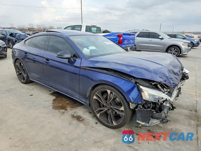 Czwarte zdjęcie samochodu z boku: 2024 AUDI S5 PREMIUM PLUS VIN:WAUC4CF51RA122716 - miniatura