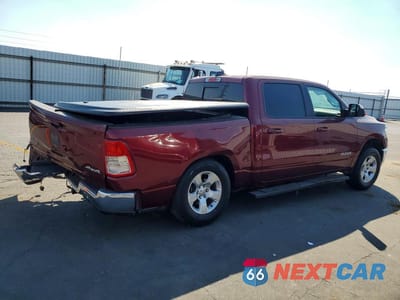 Trzecie zdjęcie samochodu z tyłu: 2021 RAM 1500 BIG HORN VIN:1C6SRFFT9MN559436 - miniatura