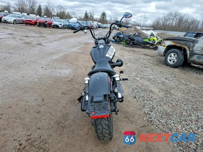 Czwarte zdjęcie samochodu z boku: 2017 HARLEY-DAVIDSON FXDB DYNA STREET BOB VIN:1HD1GXM18HC311759 - miniatura
