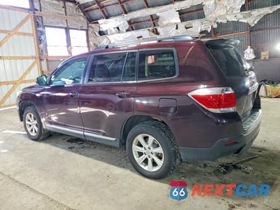 Drugie zdjęcie samochodu z przodu: 2013 TOYOTA HIGHLANDER PLUS VIN:5TDBK3EH1DS177159 - miniatura