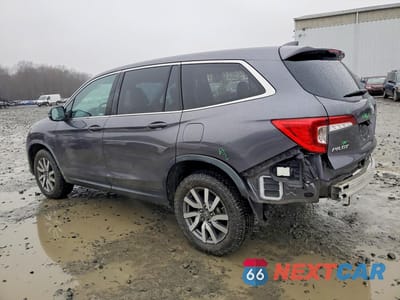 Drugie zdjęcie samochodu z przodu: 2019 HONDA PILOT EXL VIN:5FNYF6H53KB028674 - miniatura