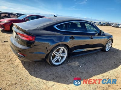 Trzecie zdjęcie samochodu z tyłu: 2019 AUDI A5 PREMIUM PLUS S-LINE VIN:WAUENCF56KA045207 - miniatura