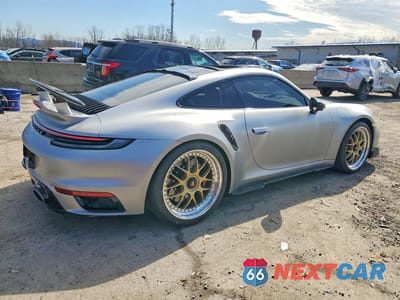 Trzecie zdjęcie samochodu z tyłu: 2021 PORSCHE 911 TURBO VIN:WP0AD2A94MS258176 - miniatura